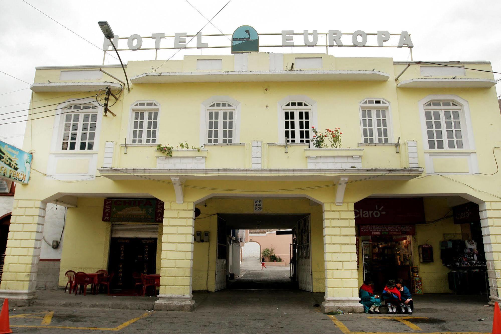 Hotel Europa Alausí Exterior foto